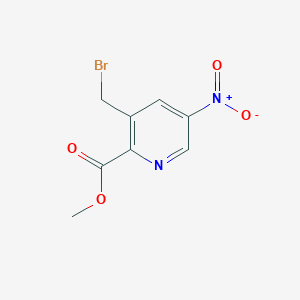 Methyl 3-(bromomethyl)-5-nitropyridine-2-carboxylate