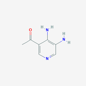 1-(4,5-Diaminopyridin-3-YL)ethanone