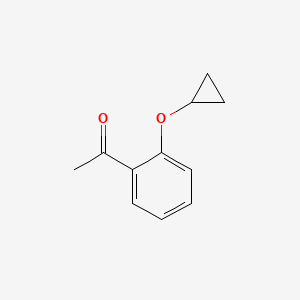 1-(2-Cyclopropoxyphenyl)ethan-1-one