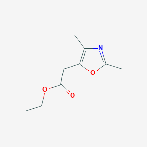 Ethyl (2,4-dimethyl-1,3-oxazol-5-YL)acetate