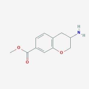 Methyl 3-aminochromane-7-carboxylate