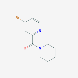 (4-Bromopyridin-2-YL)(piperidin-1-YL)methanone