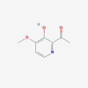 1-(3-Hydroxy-4-methoxypyridin-2-YL)ethanone