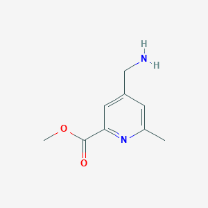 Methyl 4-(aminomethyl)-6-methylpyridine-2-carboxylate