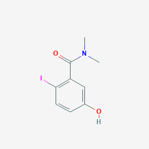 5-Hydroxy-2-iodo-N,N-dimethylbenzamide