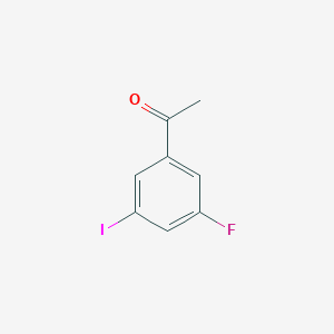 1-(3-Fluoro-5-iodophenyl)ethanone