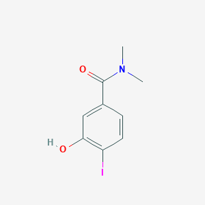 3-Hydroxy-4-iodo-N,N-dimethylbenzamide