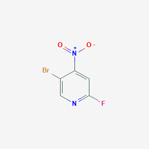 5-Bromo-2-fluoro-4-nitropyridine