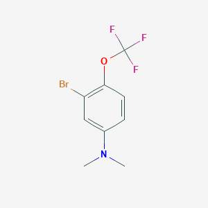 1-Bromo-5-dimethylamino-2-(trifluoromethoxy)benzene