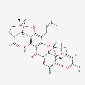 Epigambogellic acid