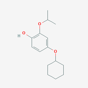 4-(Cyclohexyloxy)-2-isopropoxyphenol