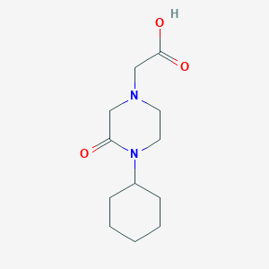 (4-Cyclohexyl-3-oxo-piperazin-1-YL)-acetic acid