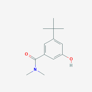 3-Tert-butyl-5-hydroxy-N,N-dimethylbenzamide