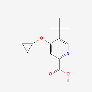 5-Tert-butyl-4-cyclopropoxypicolinic acid