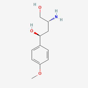 (1S,3R)-3-Amino-1-(4-methoxyphenyl)-1,4-butanediol