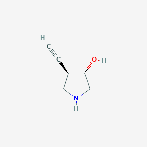 (3S,4R)-4-ethynylpyrrolidin-3-ol