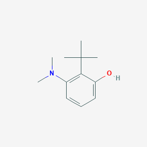 2-Tert-butyl-3-(dimethylamino)phenol