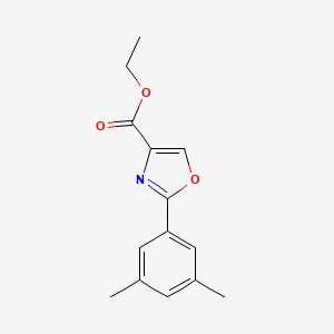 Ethyl 2-(3,5-dimethylphenyl)oxazole-4-carboxylate