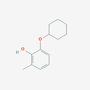 2-(Cyclohexyloxy)-6-methylphenol