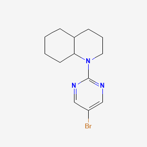 1-(5-Bromo-pyrimidin-2-YL)-decahydro-quinoline