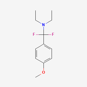 N,N-Diethyl-alpha,alpha-difluoro-4-methoxy-benzenemethanamine