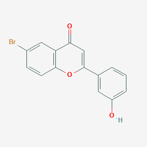 6-Bromo-2-(3-hydroxyphenyl)-4H-chromen-4-one