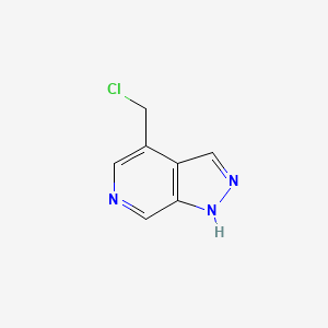 4-(Chloromethyl)-1H-pyrazolo[3,4-C]pyridine