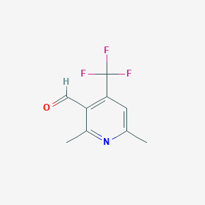 2,6-Dimethyl-4-trifluoromethyl-pyridine-3-carbaldehyde