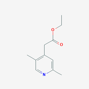 Ethyl (2,5-dimethylpyridin-4-YL)acetate