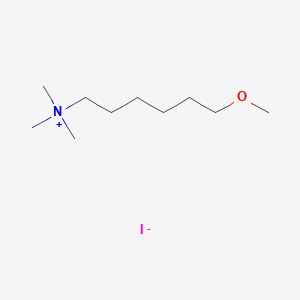 6-Methoxy-N,N,N-trimethylhexan-1-aminium iodide