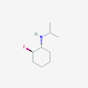 (1R,2R)-2-fluoro-N-(propan-2-yl)cyclohexan-1-amine