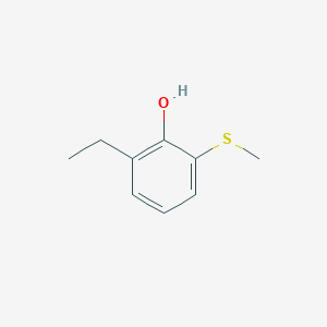 2-Ethyl-6-(methylthio)phenol