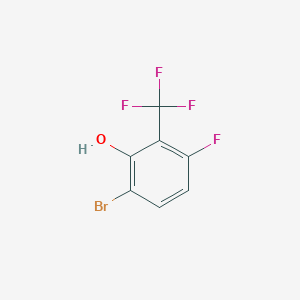 3-Bromo-6-fluoro-2-hydroxybenzotrifluoride