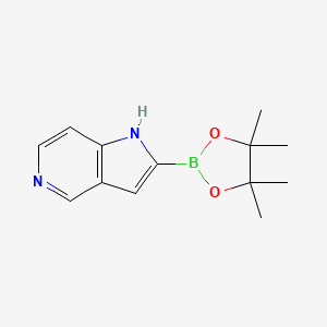 2-(4,4,5,5-Tetramethyl-1,3,2-dioxaborolan-2-yl)-1H-pyrrolo[3,2-c]pyridine