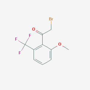 2'-Methoxy-6'-(trifluoromethyl)phenacyl bromide