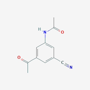 N-(3-Acetyl-5-cyanophenyl)acetamide