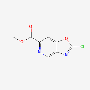 Methyl 2-chloro[1,3]oxazolo[4,5-C]pyridine-6-carboxylate