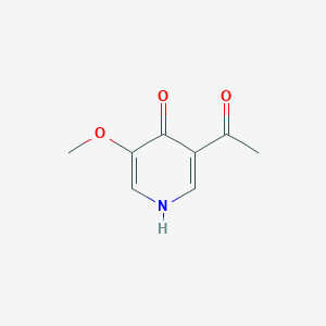 1-(4-Hydroxy-5-methoxypyridin-3-YL)ethanone