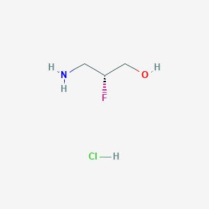 (R)-3-Amino-2-fluoropropan-1-ol HCl