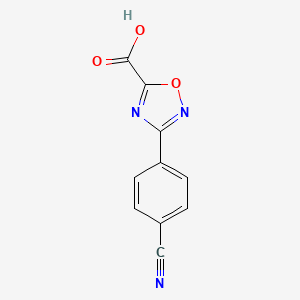 3-(4-Cyanophenyl)-1,2,4-oxadiazole-5-carboxylic acid