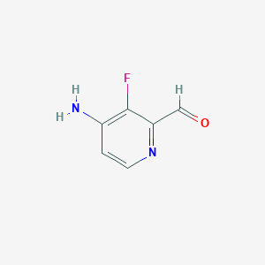 4-Amino-3-fluoropicolinaldehyde