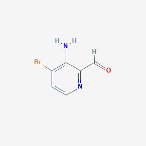 3-Amino-4-bromopicolinaldehyde