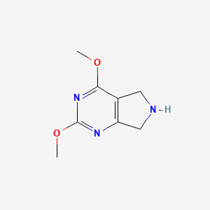 2,4-Dimethoxy-6,7-dihydro-5H-pyrrolo[3,4-D]pyrimidine