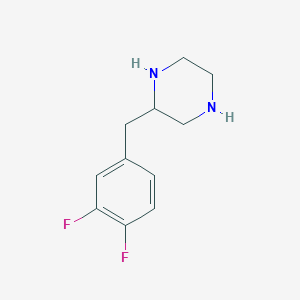 2-(3,4-Difluoro-benzyl)-piperazine