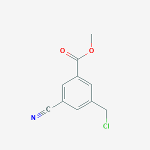 Methyl 3-(chloromethyl)-5-cyanobenzoate