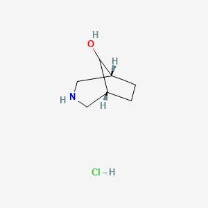 exo-3-Azabicyclo[3.2.1]octan-8-ol HCl