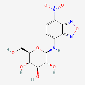 (2R,3S,4S,5R,6R)-2-(hydroxymethyl)-6-[(4-nitro-2,1,3-benzoxadiazol-7-yl)amino]oxane-3,4,5-triol