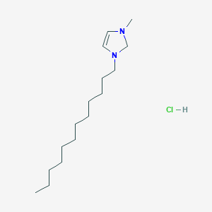 3-dodecyl-1-methyl-2,3-dihydro-1H-imidazol-1-ium chloride