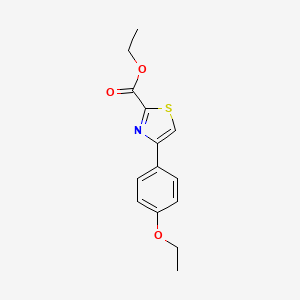 4-(4-Ethoxy-phenyl)-thiazole-2-carboxylic acid ethyl ester