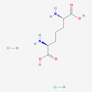 (2S,6S)-2,6-diaminoheptanedioic acid;dihydrochloride